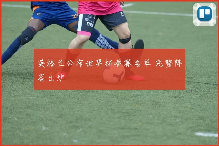 英格兰公布世界杯参赛名单 完整阵容出炉