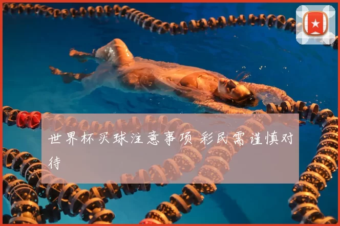 世界杯买球注意事项 彩民需谨慎对待