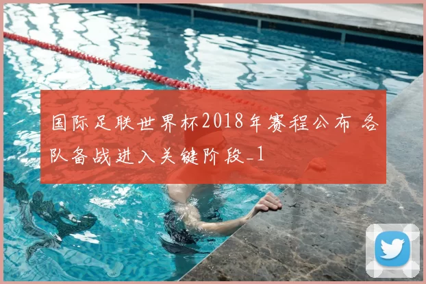 国际足联世界杯2018年赛程公布 各队备战进入关键阶段_1
